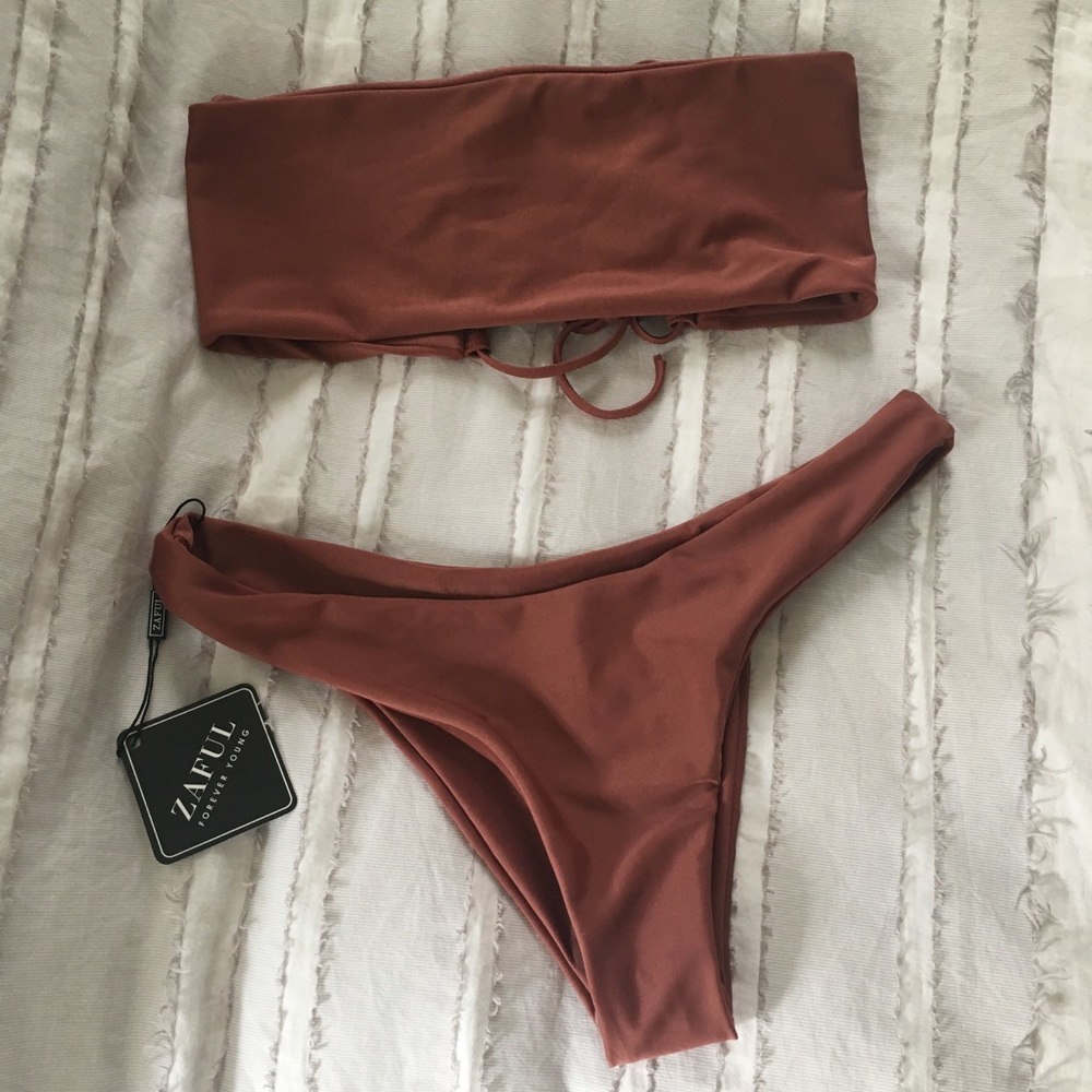 NWT rust bikini - Picture 5 of 6